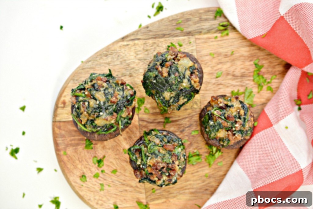 Easy Keto Appetizer: Bacon Stuffed Mushrooms for Parties