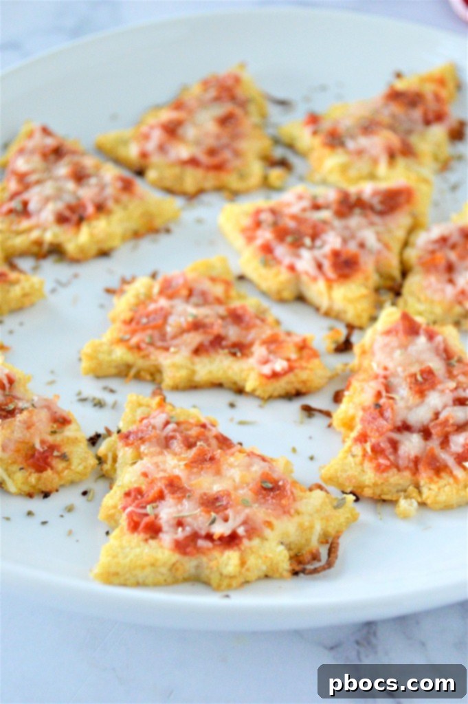 Cauliflower being processed for keto pizza crust