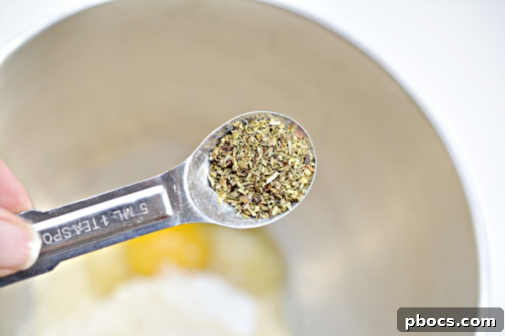Seasoning the Keto Chicken & Dumplings Broth