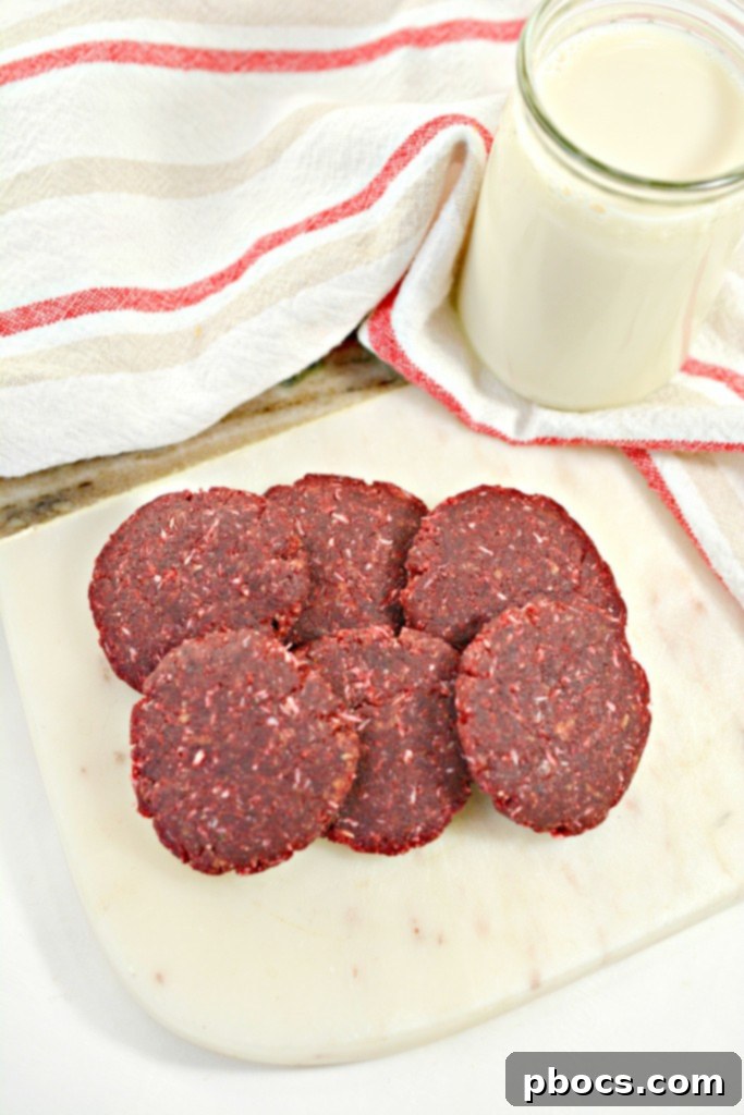 Keto Red Velvet No-Bake Delights 5 No Bake Keto Red Velvet Cookies