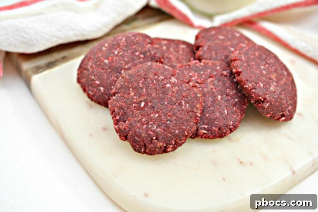 Keto Red Velvet No-Bake Delights 7 No Bake Keto Red Velvet Cookies