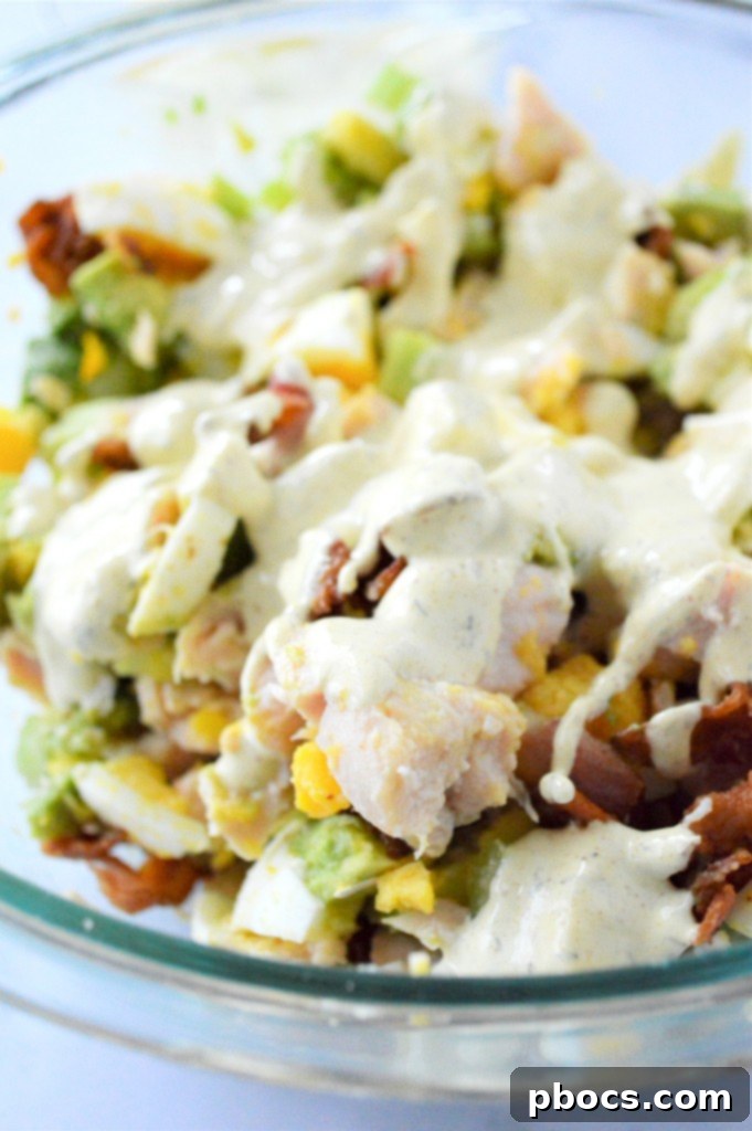 Ingredients for Low Carb Chicken Egg Salad, including chicken, eggs, avocado, and celery