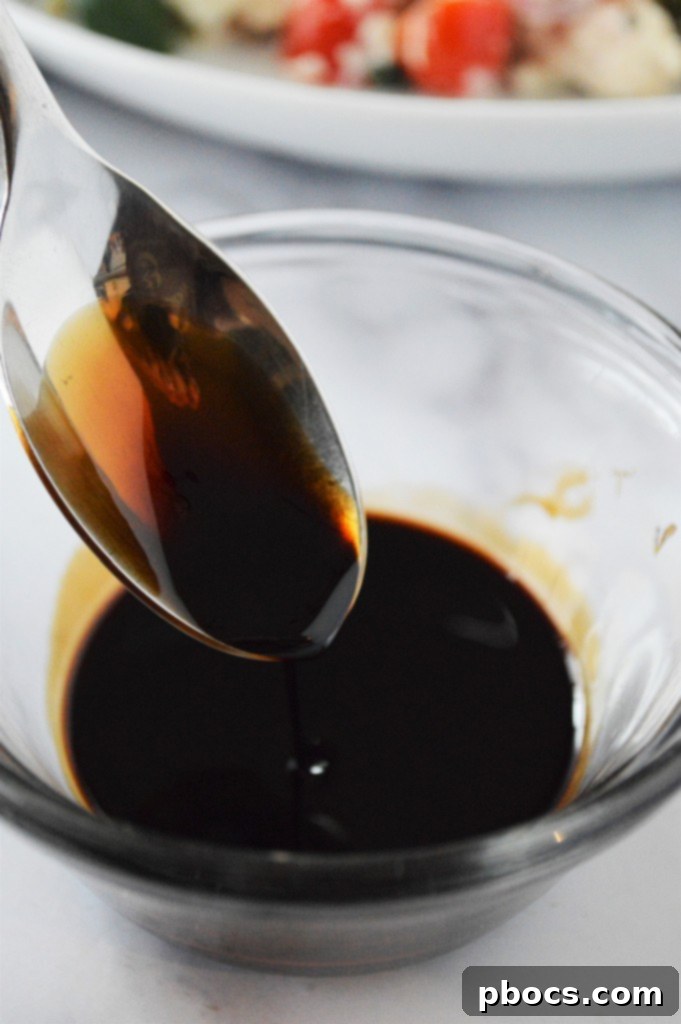 Keto Caprese Chicken Salad 12 Mixing Caprese chicken salad ingredients