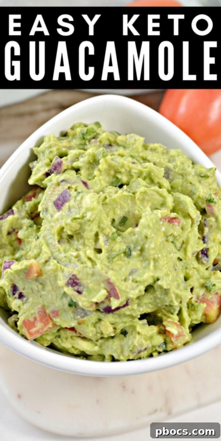 Easy Keto Guacamole Recipe