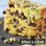 Low Carb Chocolate Chip Zucchini Bread