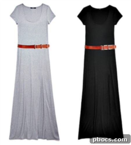 Stylish maxi dresses for comfortable maternity wear