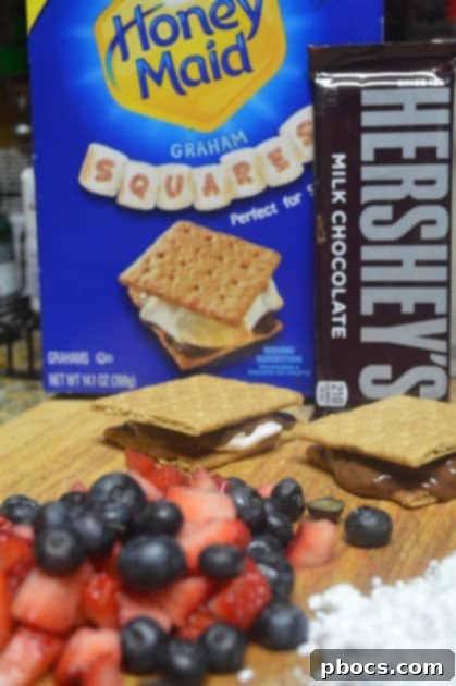 10 Minute Indoor S'mores Recipe