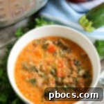 Instant Pot Low Carb Pizza Soup