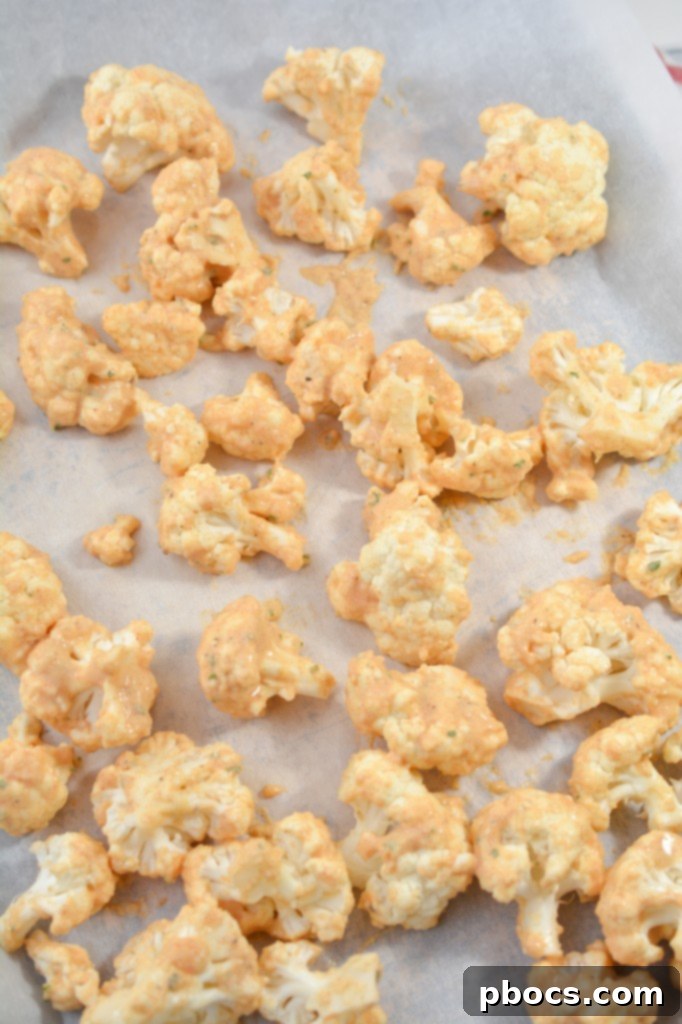 Golden Keto Cauliflower Bites 11 Achieving perfect batter consistency for cauliflower wings