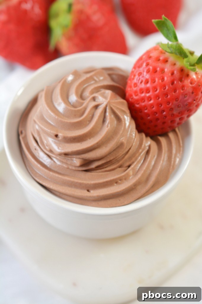 Mixing Keto Chocolate Mousse Ingredients