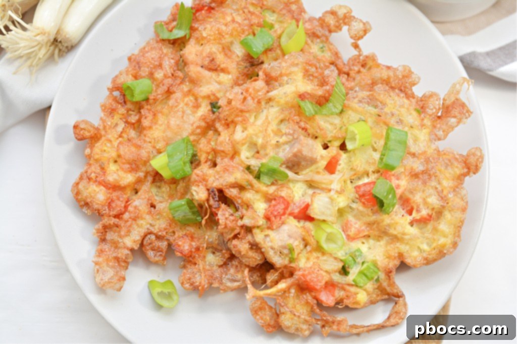 Keto Chicken Egg Foo Young