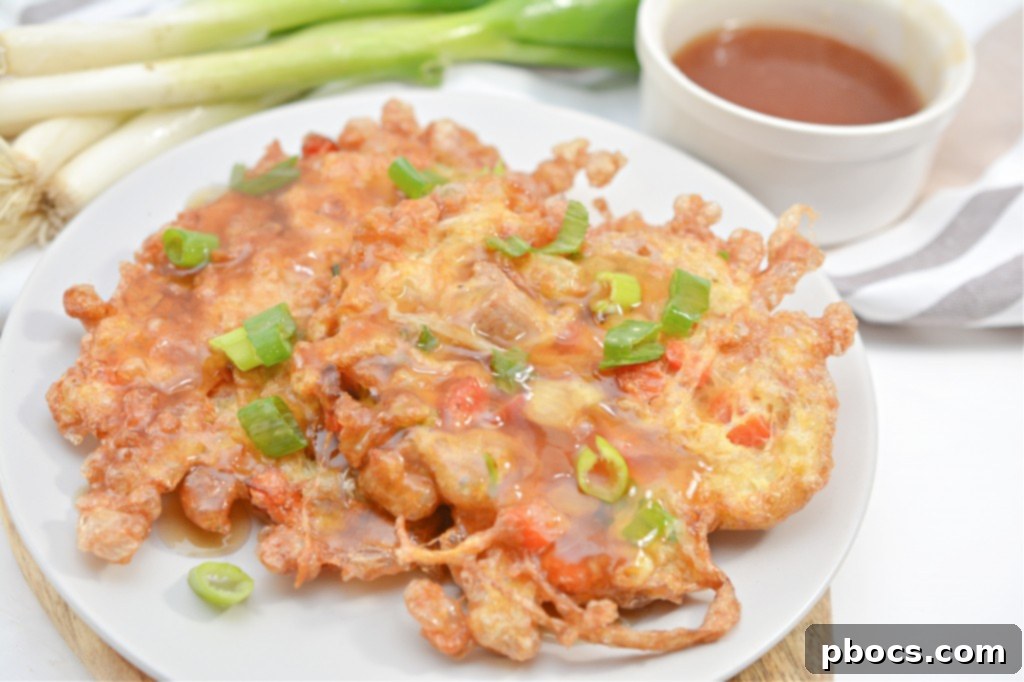 Keto Chicken Egg Foo Young