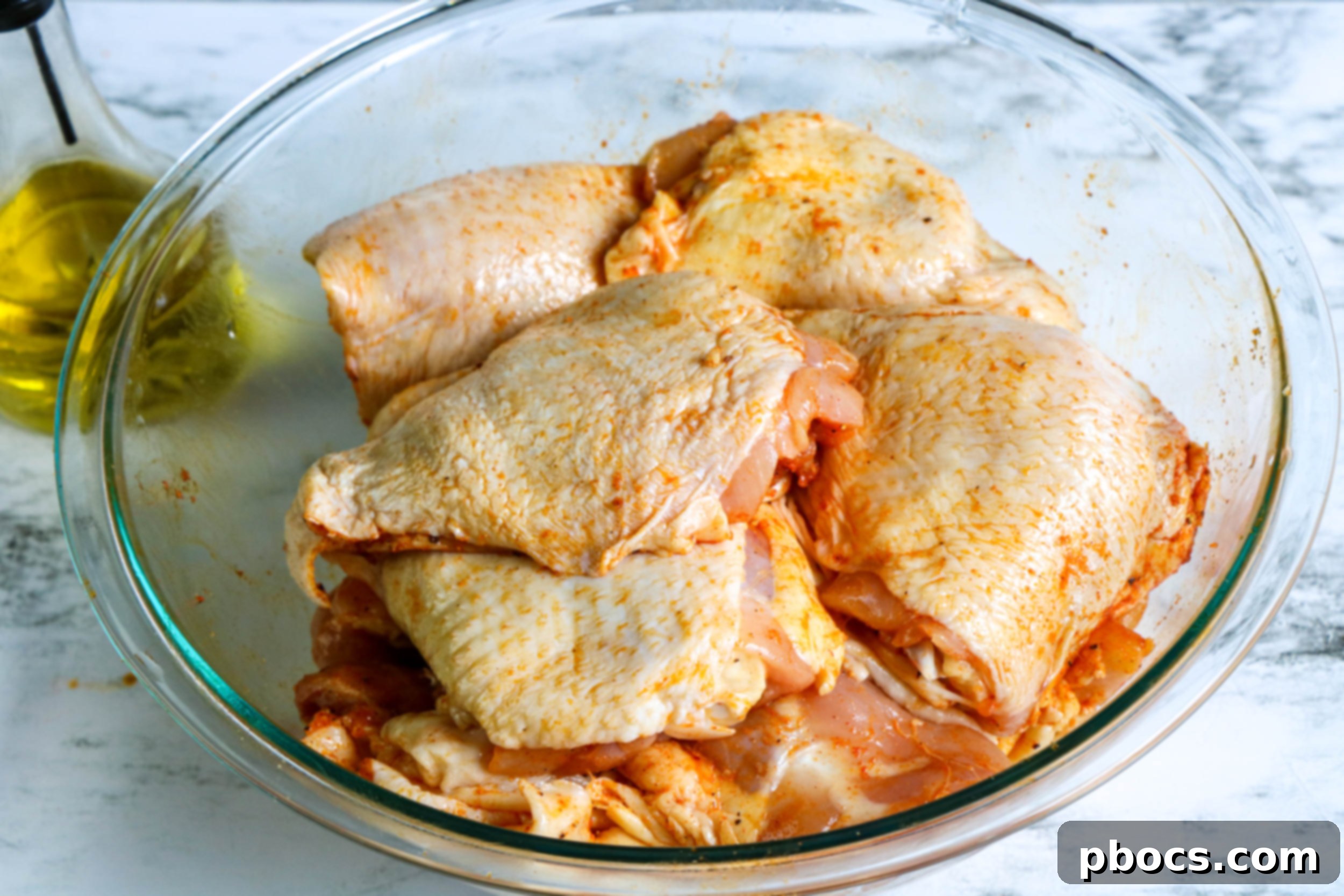 Low Carb Oven Baked Chicken Thighs