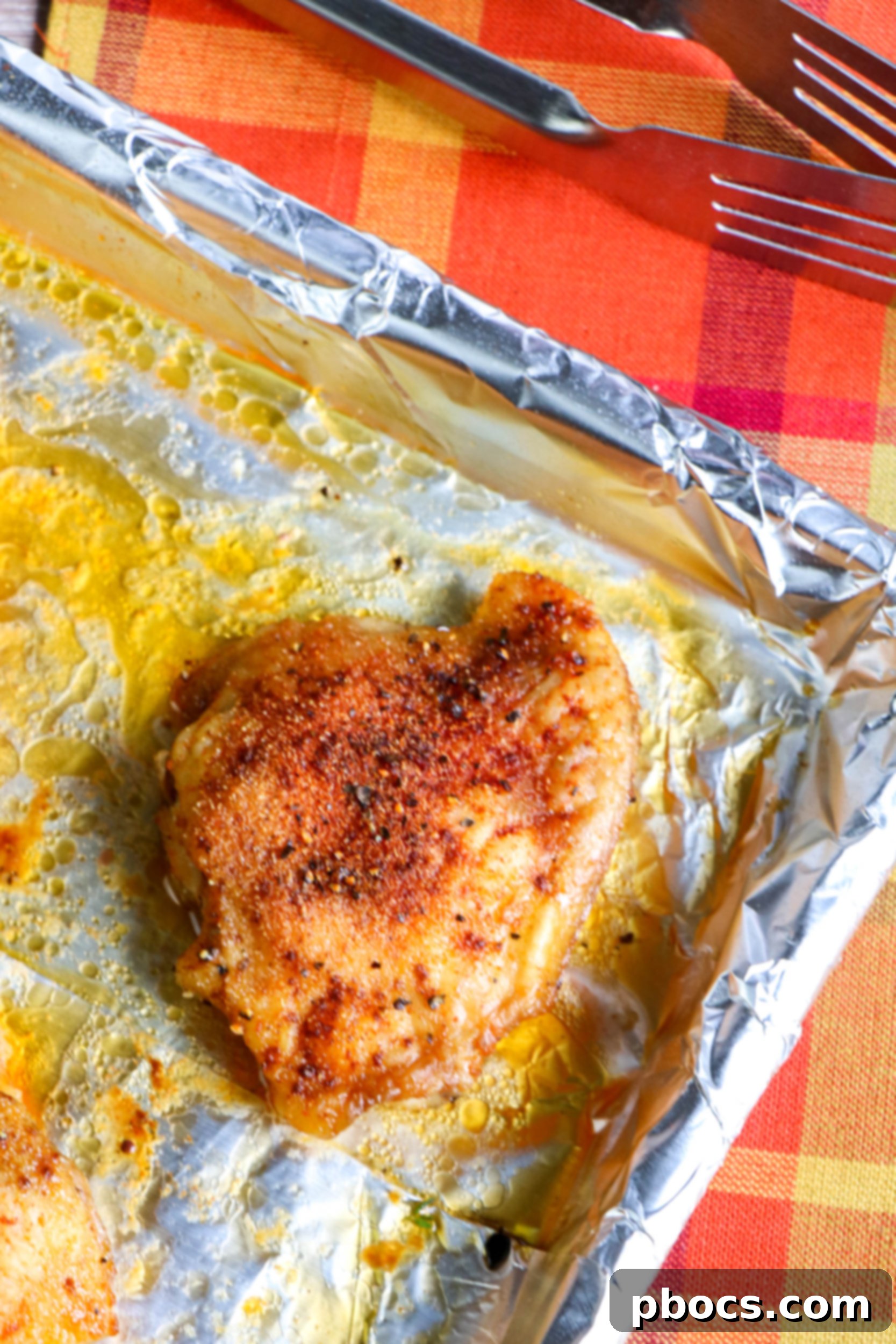 Low Carb Oven Baked Chicken Thighs