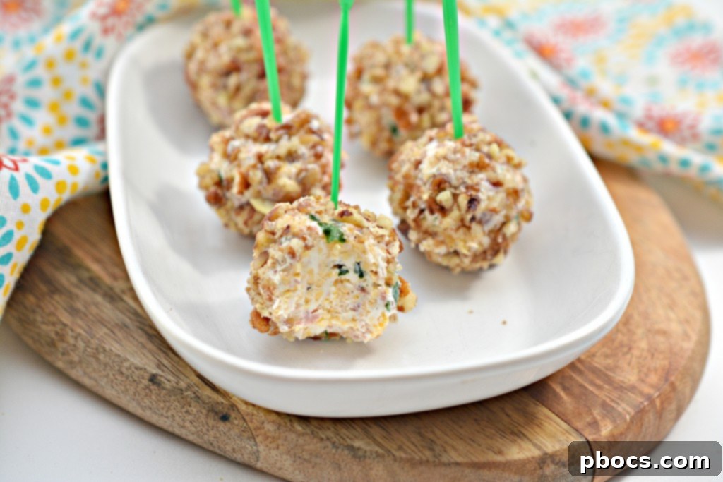 Ingredients for Mini Keto Cheese Balls laid out before mixing