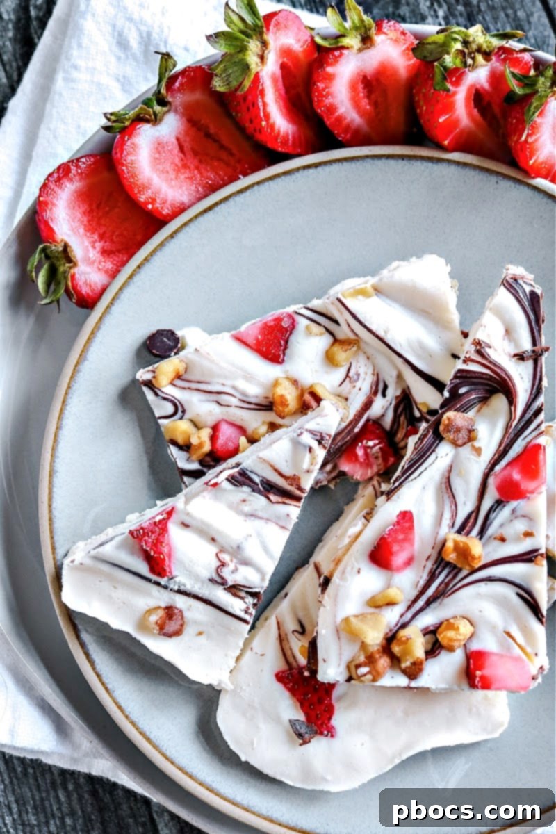 Keto Strawberry Chocolate Cheesecake Bark - Delicious Low-Carb Dessert