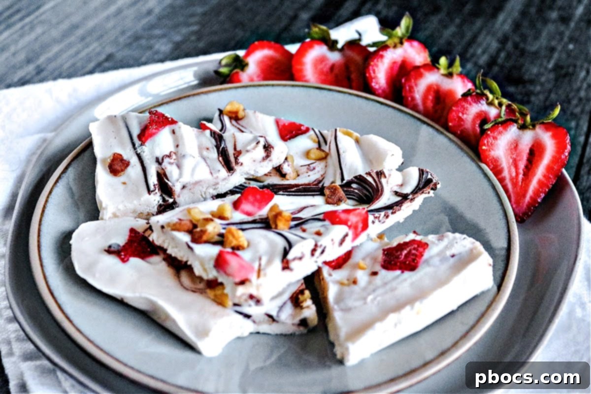Easy No-Bake Keto Strawberry Chocolate Cheesecake Bark