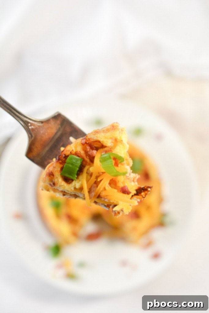 Ultimate Keto Chaffle Breakfast Sandwich 6 Keto Bacon Egg and Cheese Chaffles garnished with fresh green onions and cheese