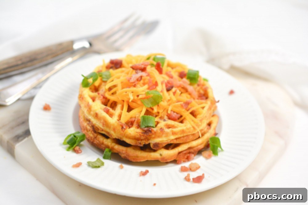 Ultimate Keto Chaffle Breakfast Sandwich 9 A cooked chaffle being carefully removed from the waffle maker
