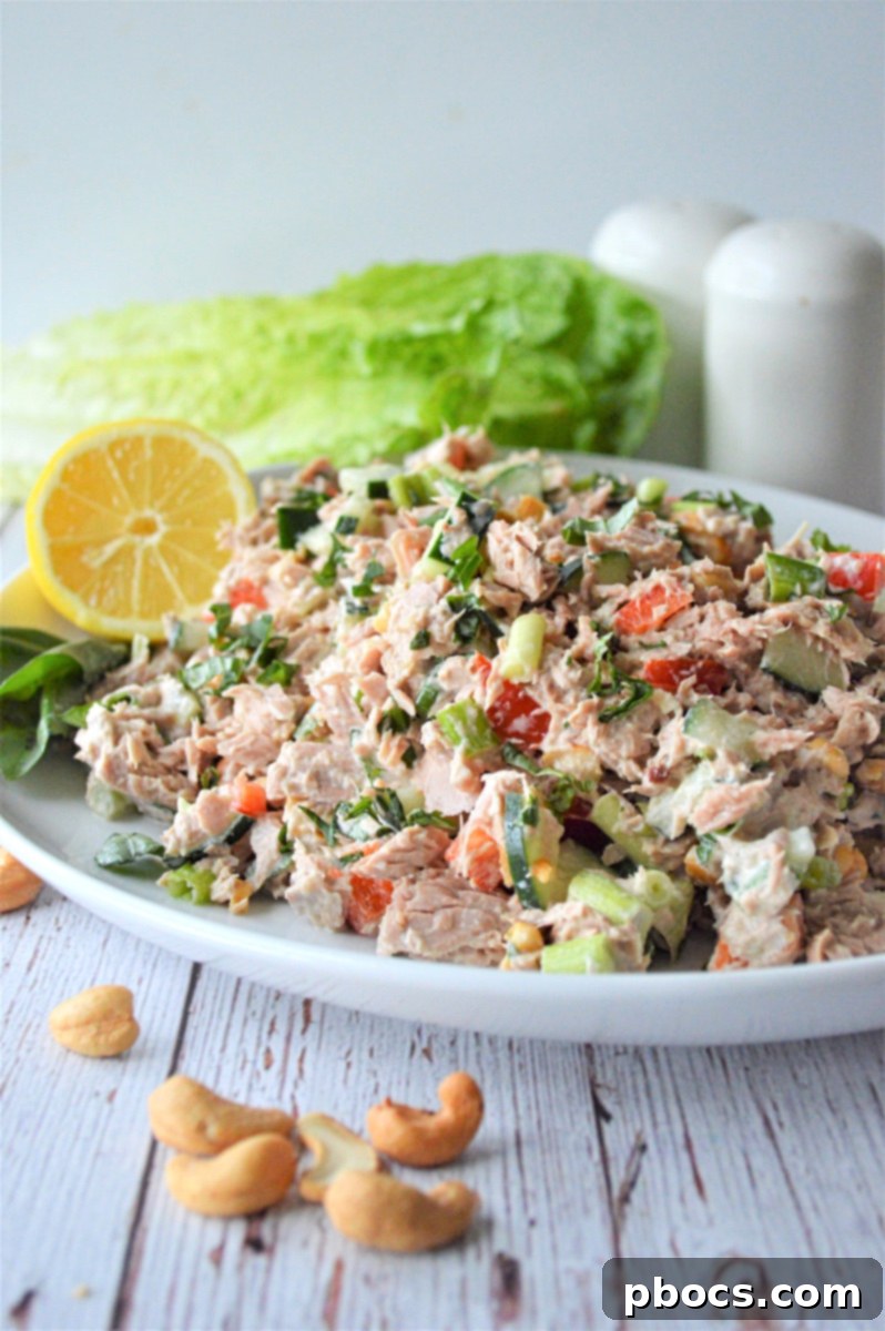 Low Carb Tuna Salad Recipe With Cashews
