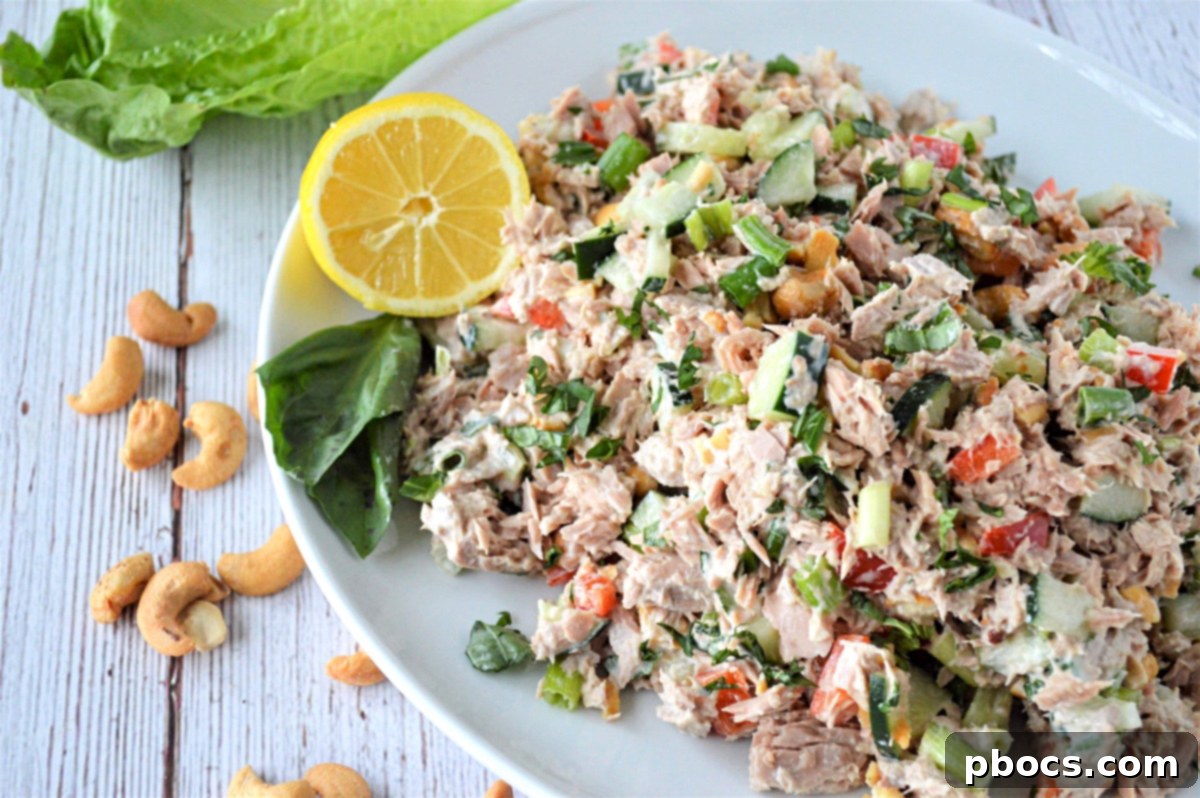 Low Carb Tuna Salad Recipe With Cashews
