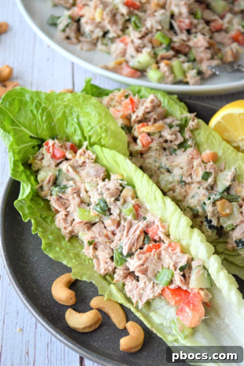 Low Carb Tuna Salad Recipe With Cashews