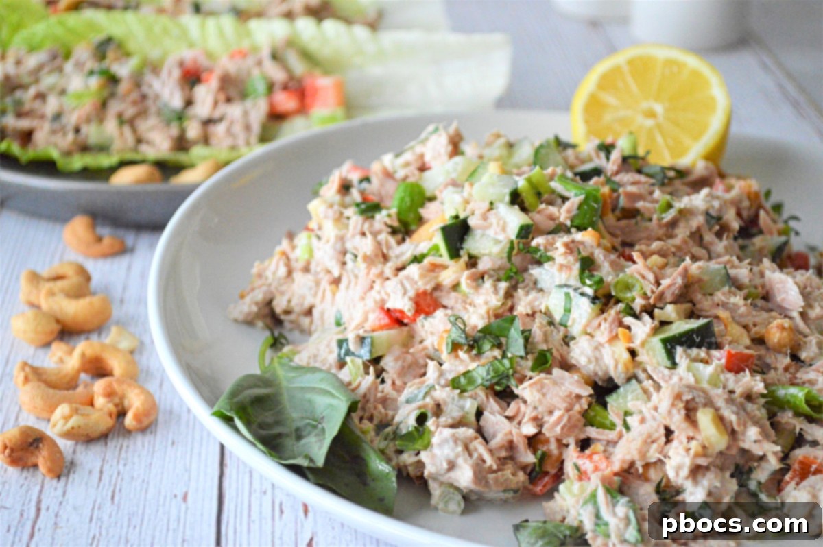 Low Carb Tuna Salad Recipe With Cashews