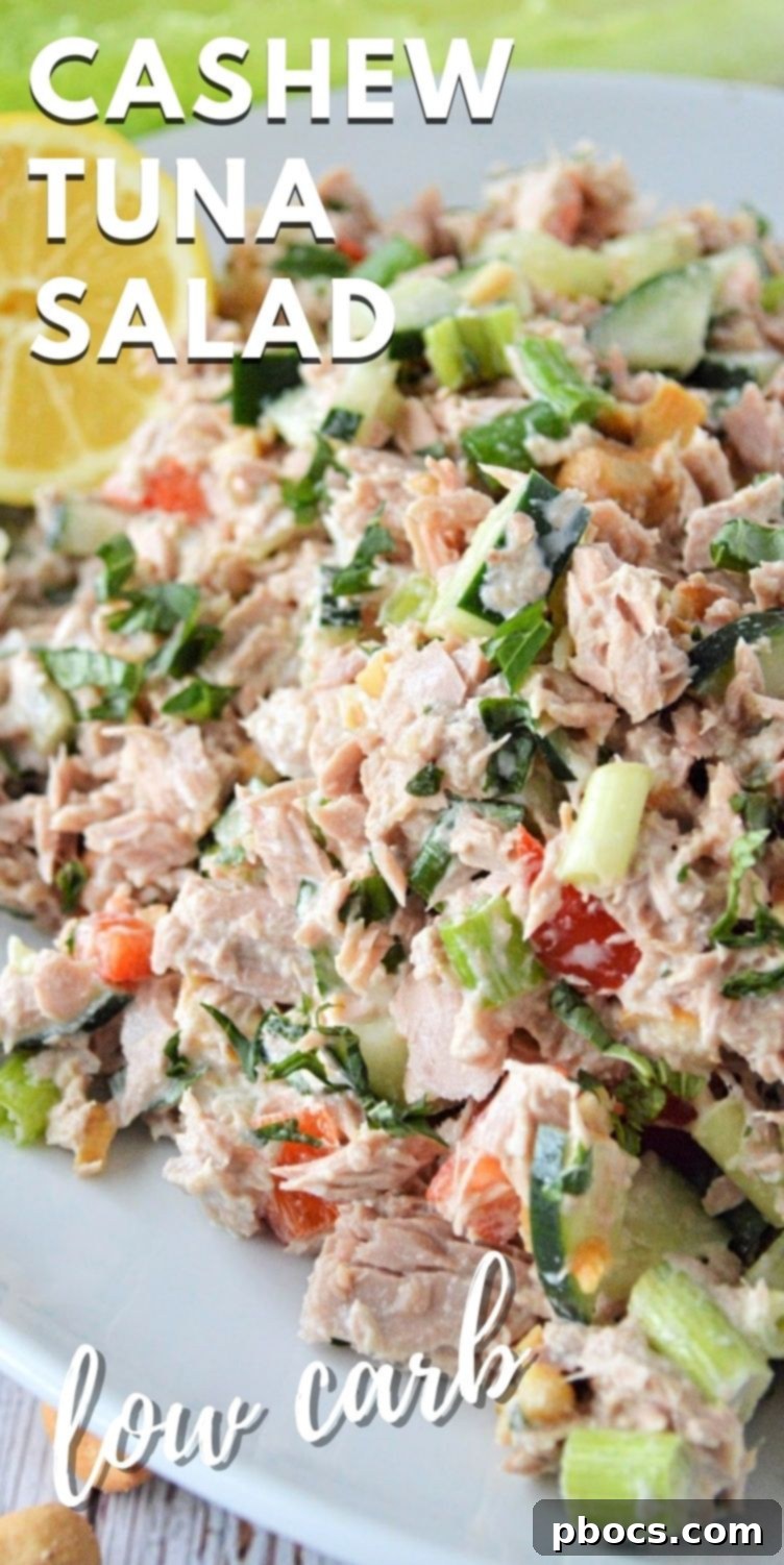 Low Carb Tuna Salad Recipe With Cashews