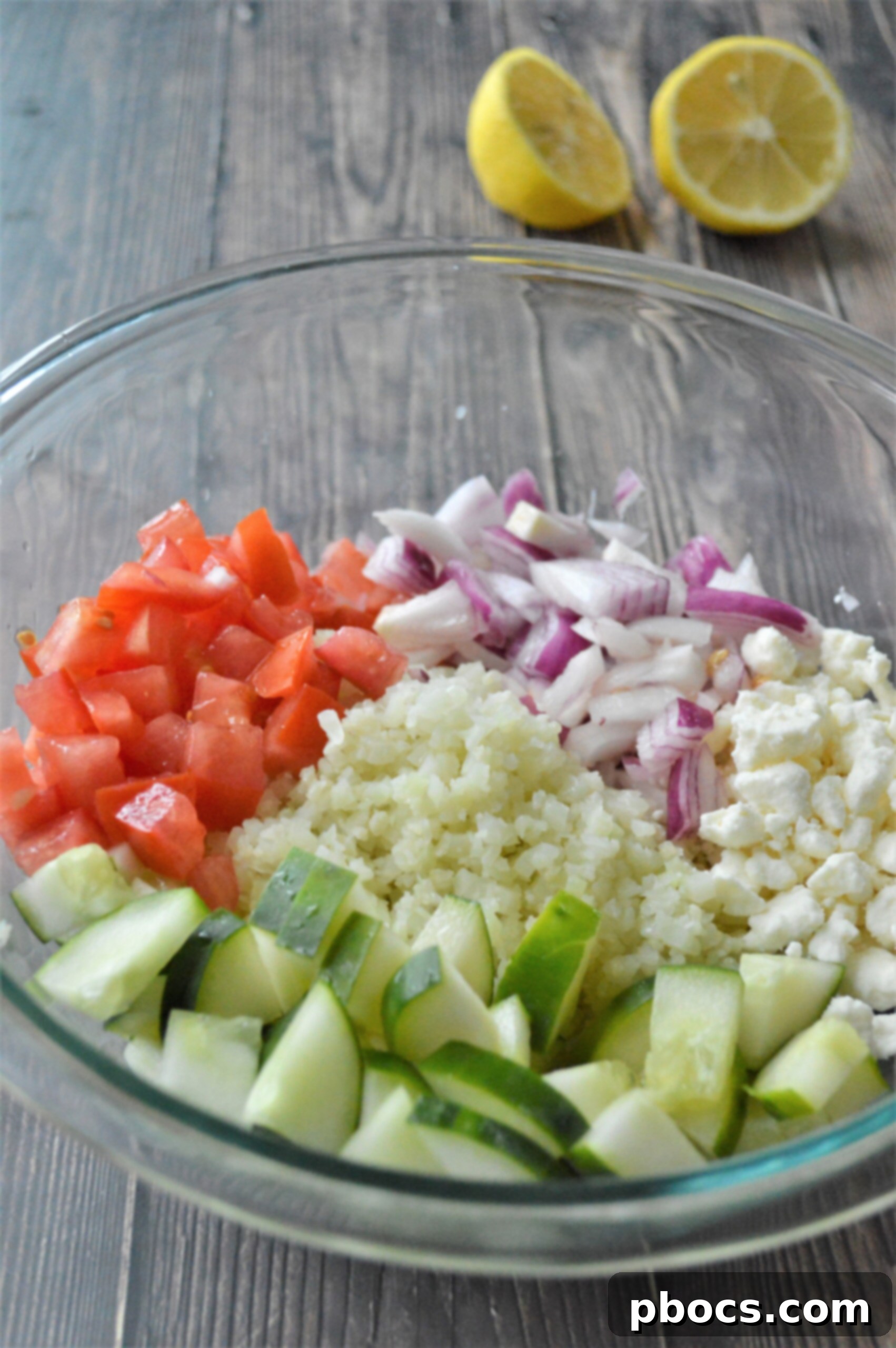 Tangy Keto Greek Cauliflower Rice 8 Keto Greek Cauliflower Rice