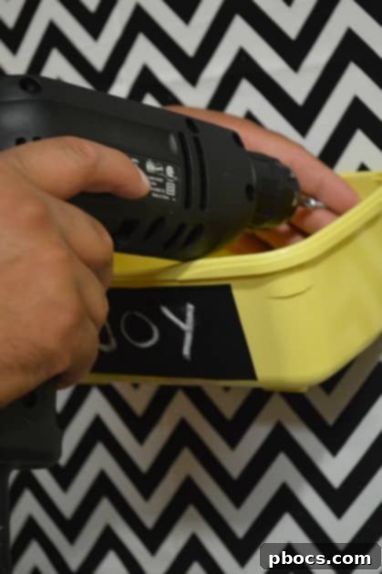 Craft Your Emotion Plush Storyboard 12 Securing the plush holder to the wall