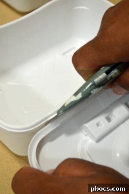 Craft Your Emotion Plush Storyboard 6 Cutting lids off baby wipe bins