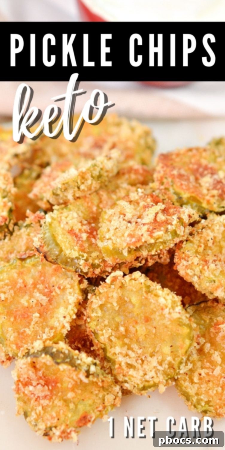Pin for later: Air Fryer Pickle Chips