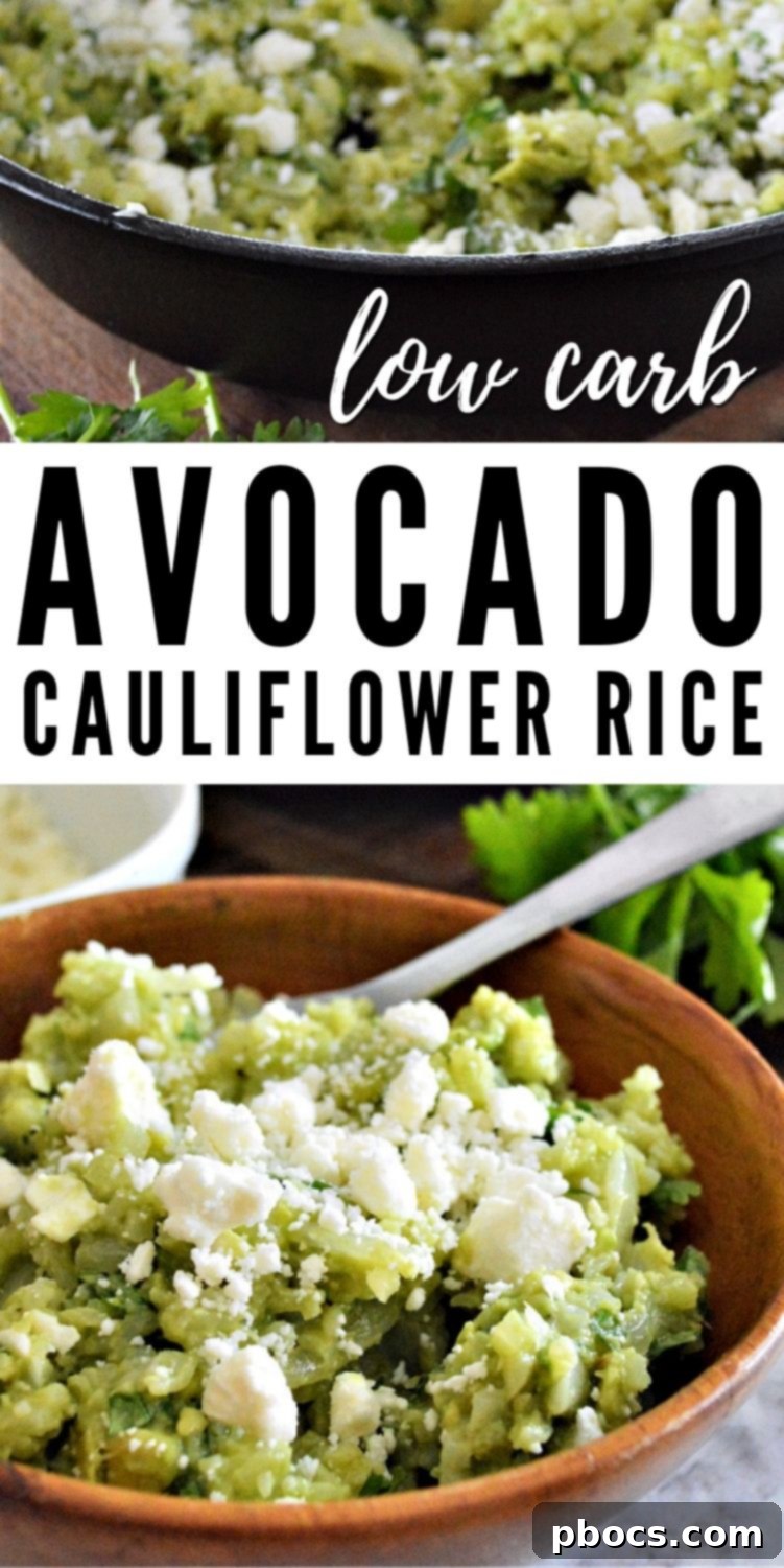 Zesty Cilantro Lime Cauliflower Rice with Creamy Avocado 14 Cilantro Lime Cauliflower Rice With Avocado recipe card
