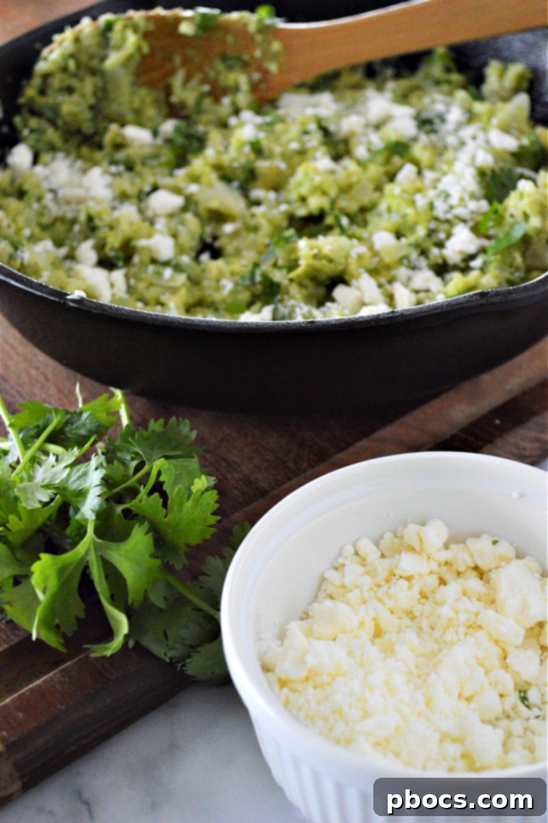 Zesty Cilantro Lime Cauliflower Rice with Creamy Avocado 5 Cilantro Lime Cauliflower Rice With Avocado