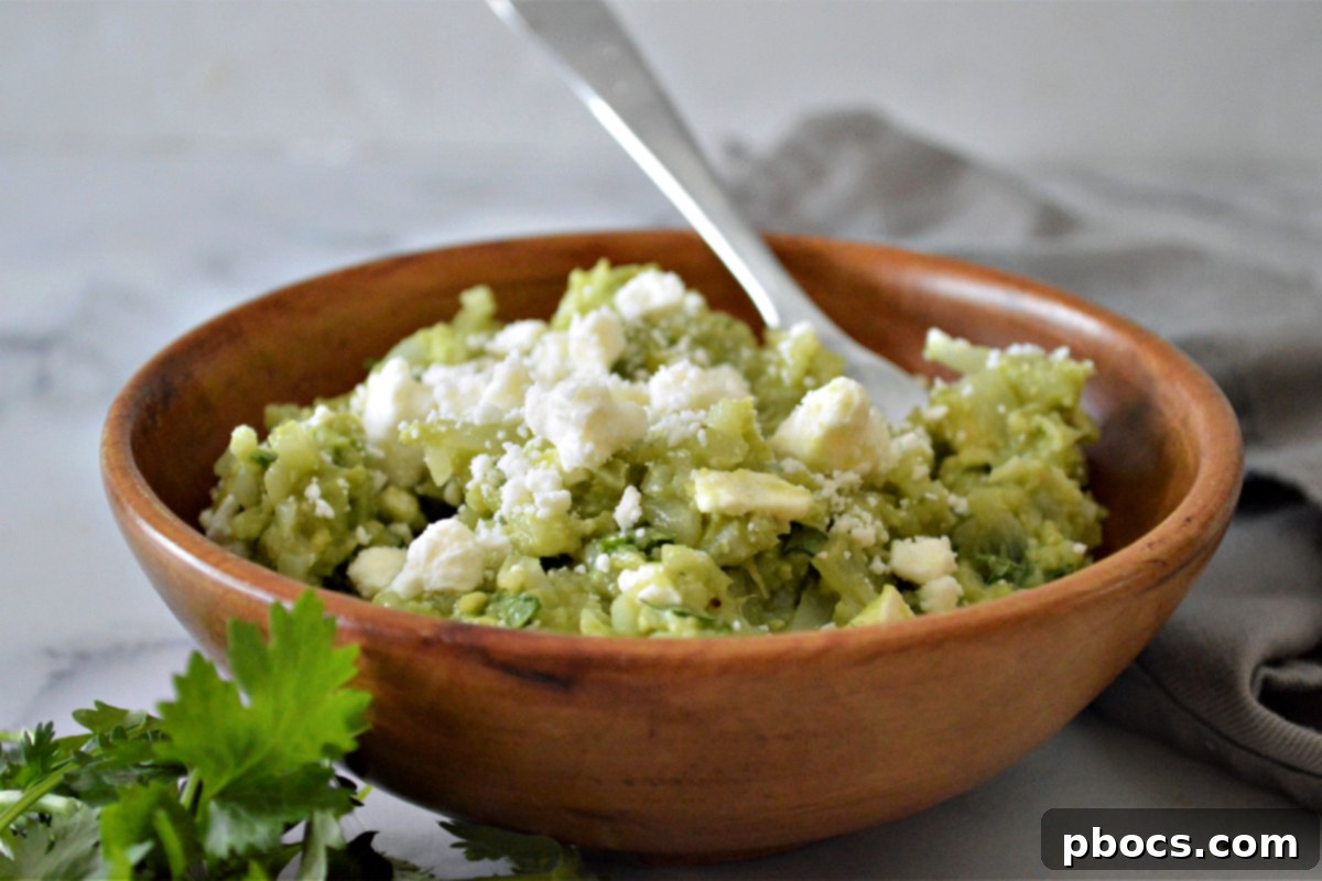 Zesty Cilantro Lime Cauliflower Rice with Creamy Avocado 8 Cilantro Lime Cauliflower Rice