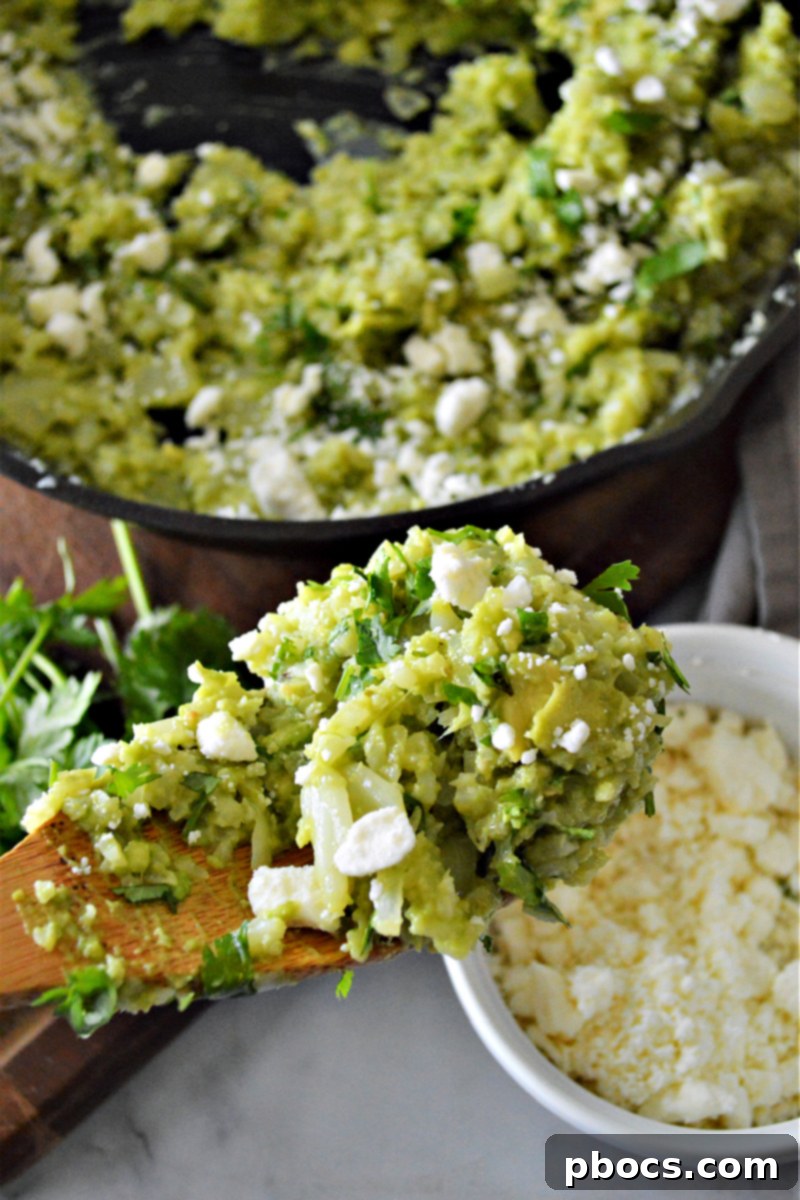 Zesty Cilantro Lime Cauliflower Rice with Creamy Avocado 9 Keto Cauliflower Rice