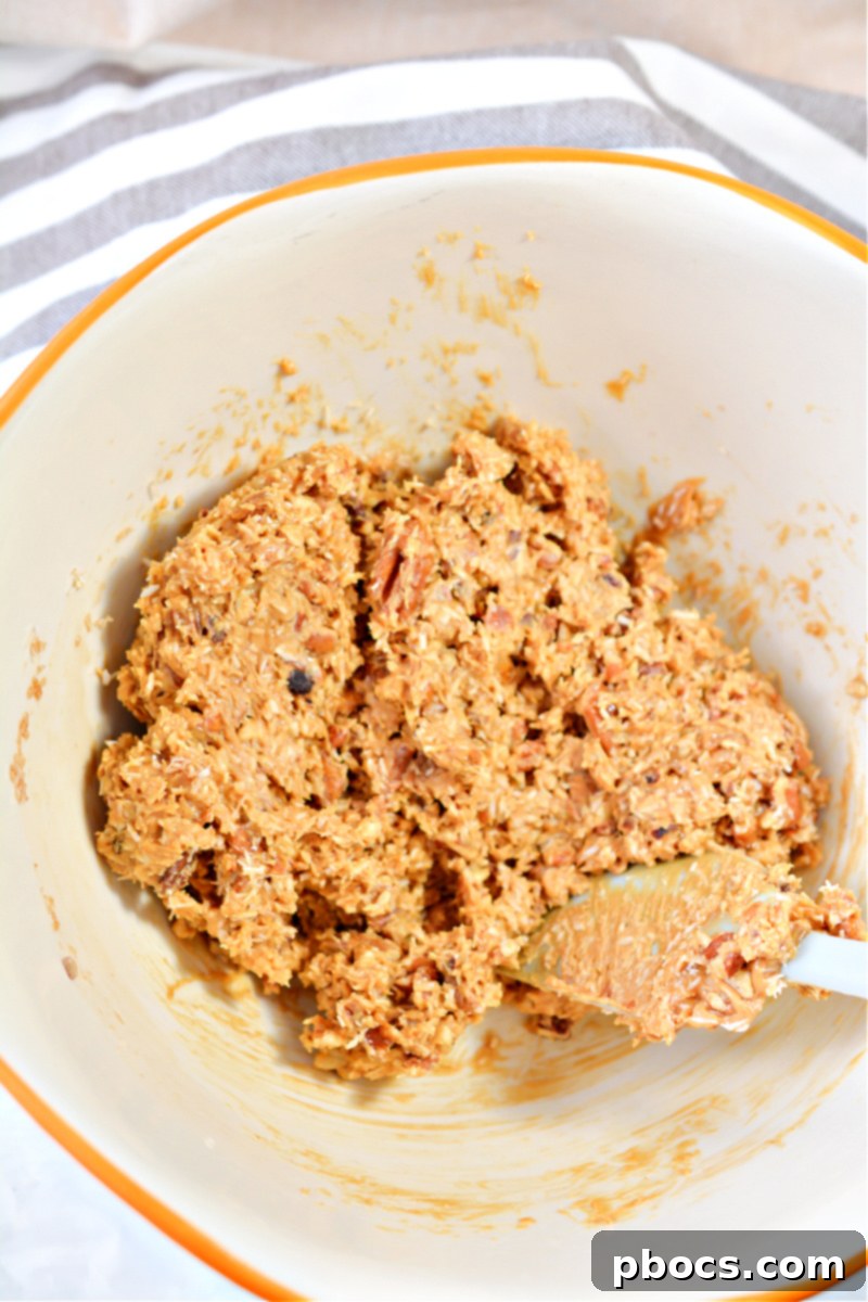 Step 2: Form the mixture into 12 evenly sized balls and flatten into cookie shapes