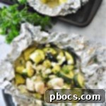 Garlic Butter Chicken Foil Packets