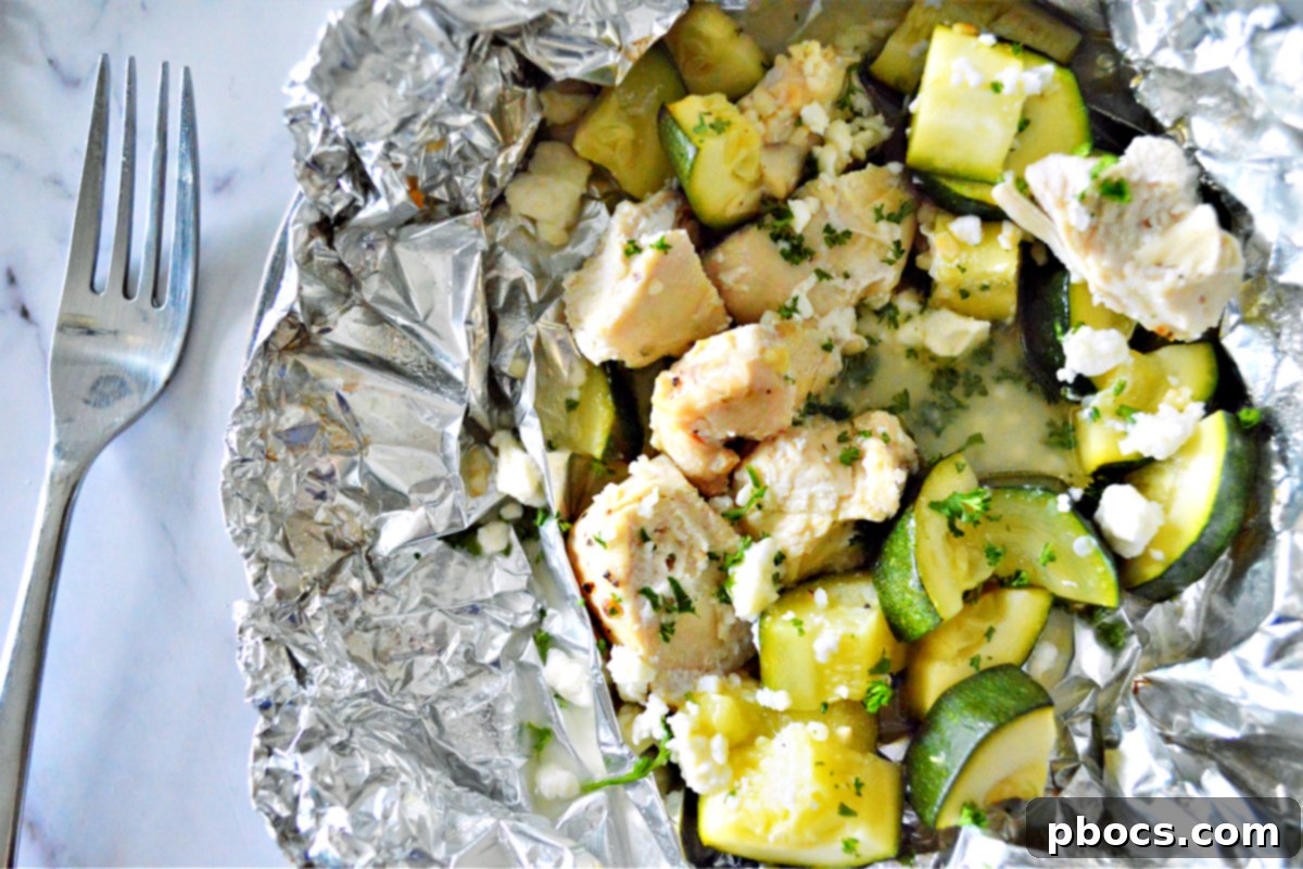 Variety of ingredients that can be used in Garlic Butter Chicken Foil Packets