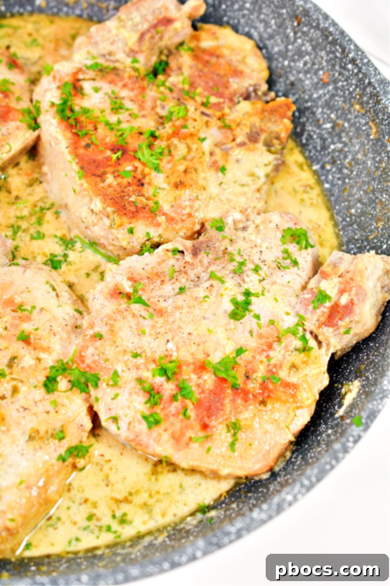 Keto Garlic Parmesan Pork Chops