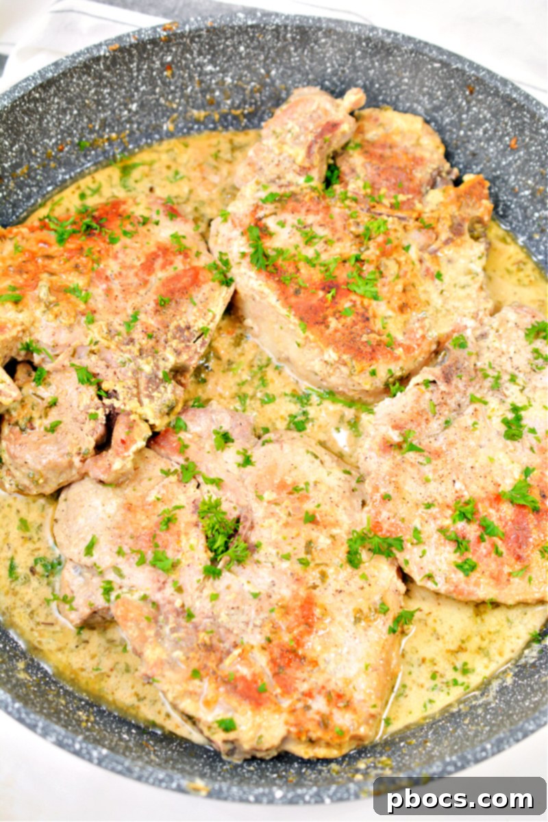 Keto Garlic Parmesan Pork Chops