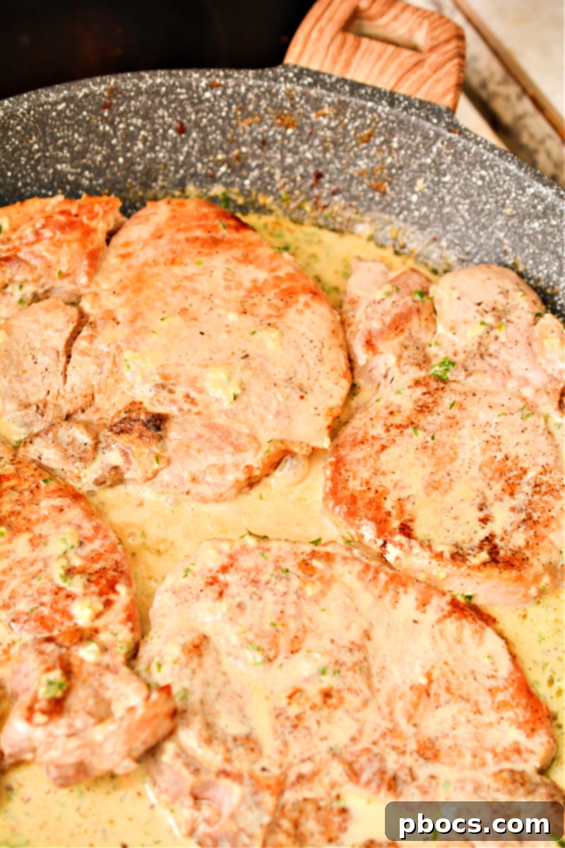 Keto Garlic Parmesan Pork Chops