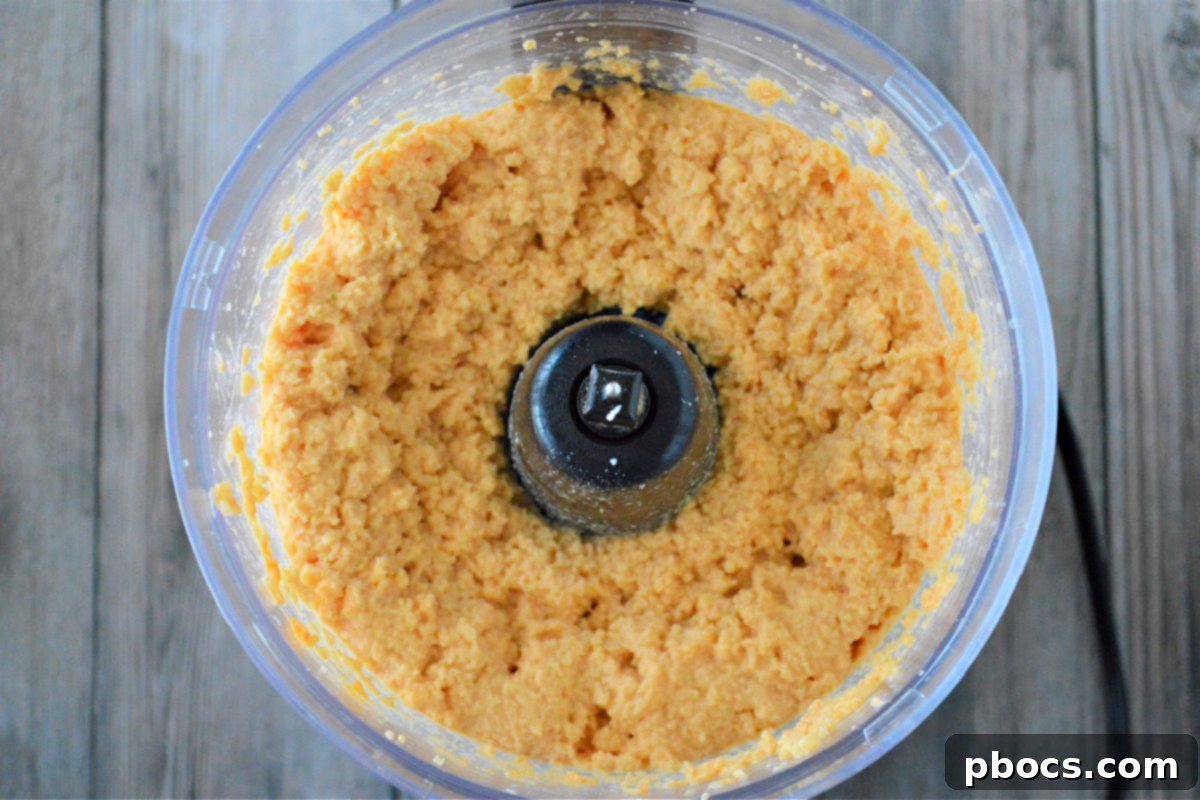 Blended Smooth Buffalo Cauliflower Hummus
