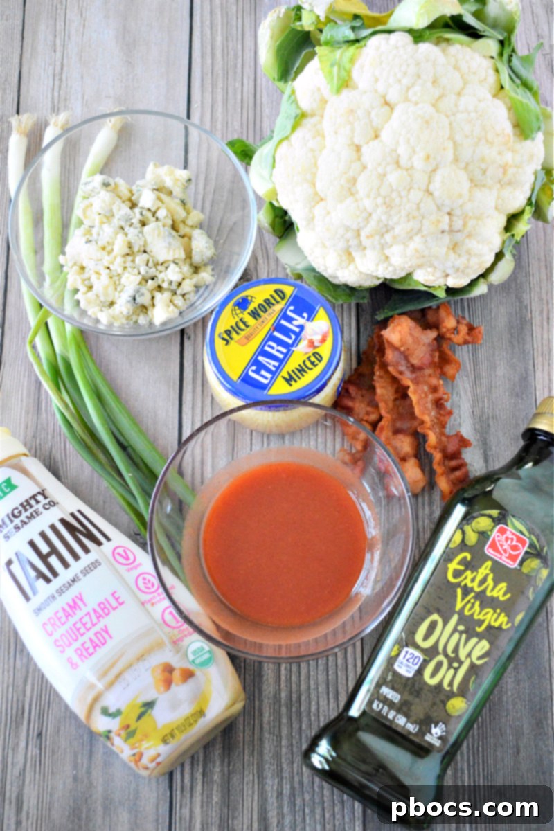 Nutritional Benefits of Low-Carb Buffalo Cauliflower Hummus