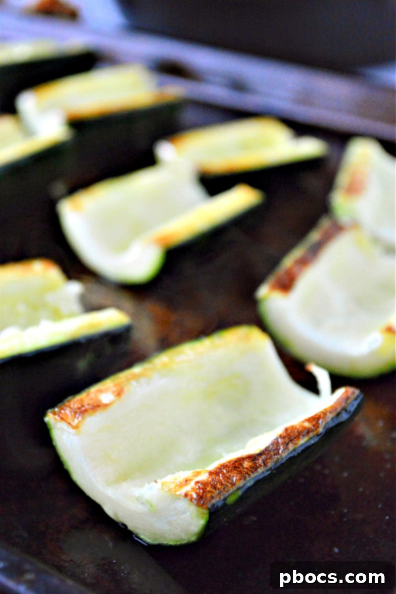 Baking Zucchini Boats