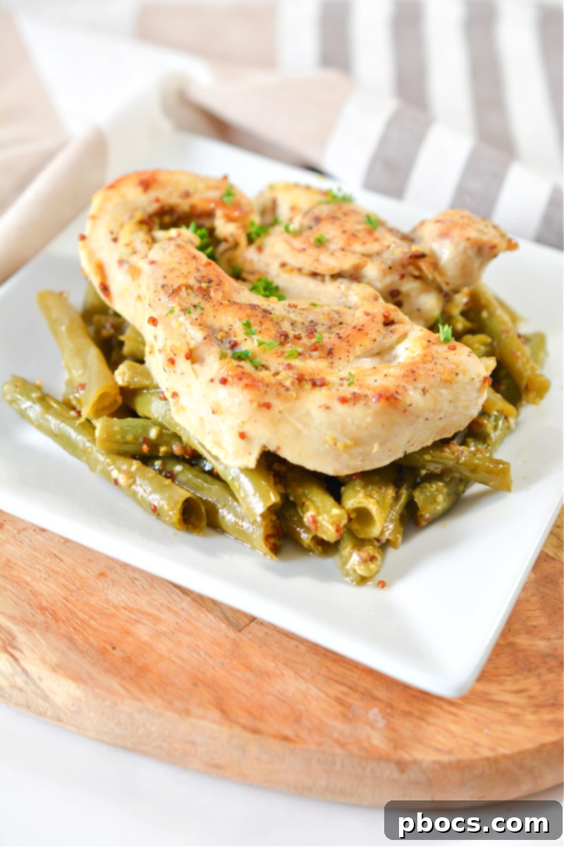 Keto Honey Mustard Chicken, a delicious low-carb sheet pan dinner perfect for meal prep.