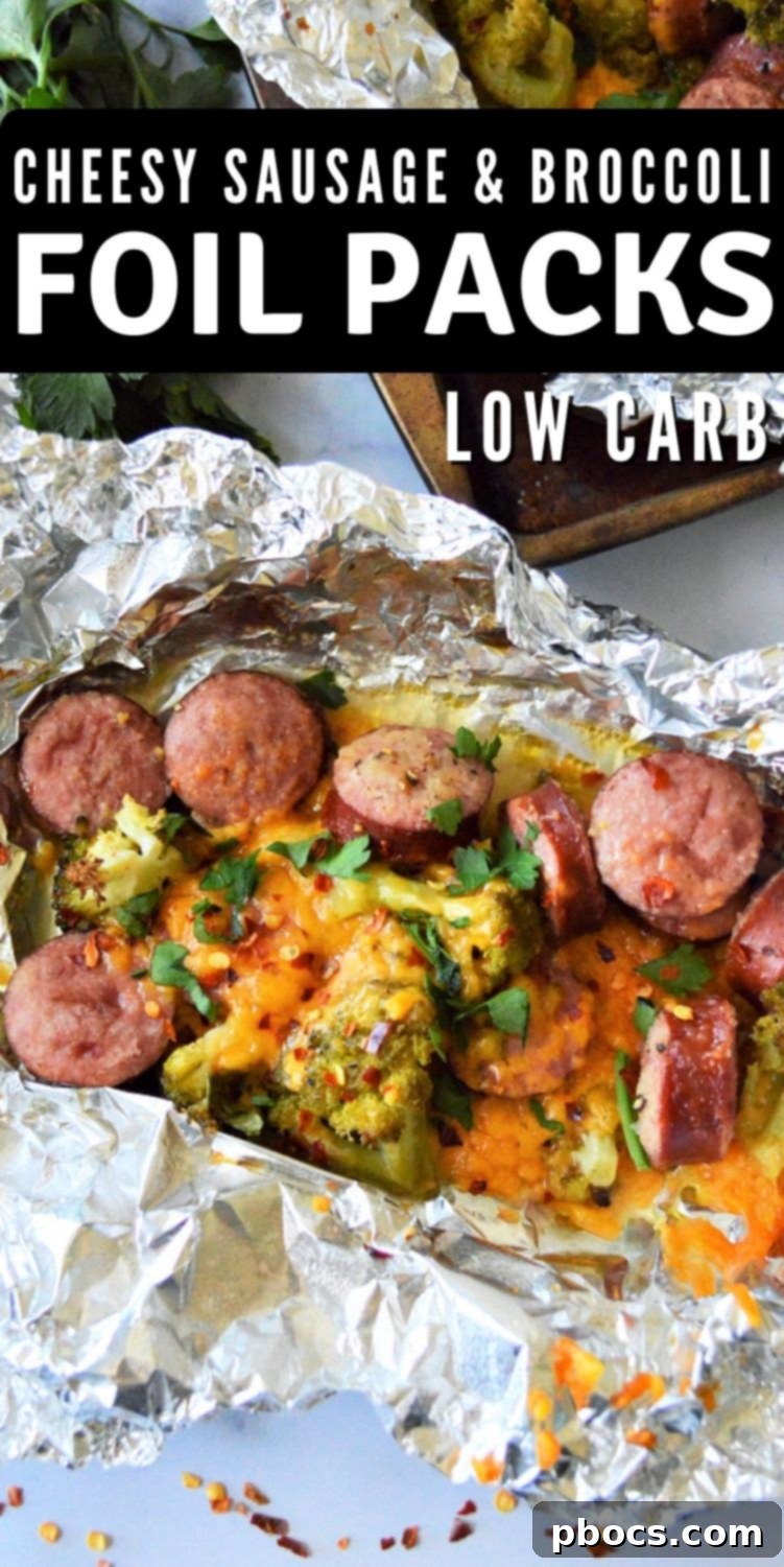 Flavorful Sausage Broccoli Foil Meals 16 Pin for Later: Sausage Broccoli Foil Packets Recipe