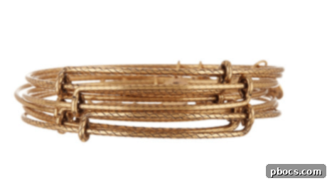 Alex and Ani Expandable Wire Bangle Set