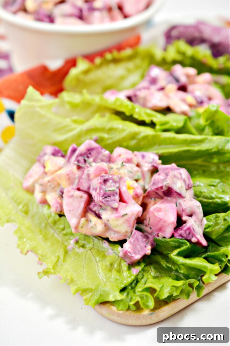 Unique and Flavorful Beet Egg Salad