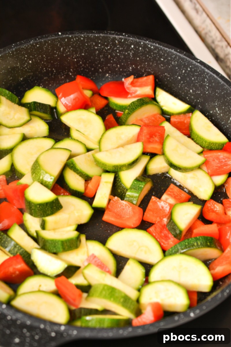 Keto Zucchini and Sausage